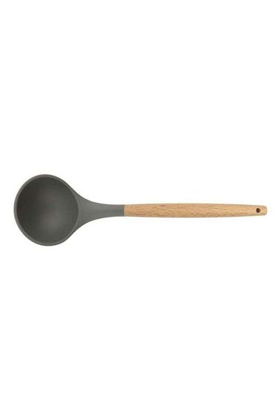 Epinox Silicone Scoop with Wooden Handle