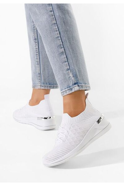 B T Shoes Sneakers με πλατφόρμα Uvesa λευκά