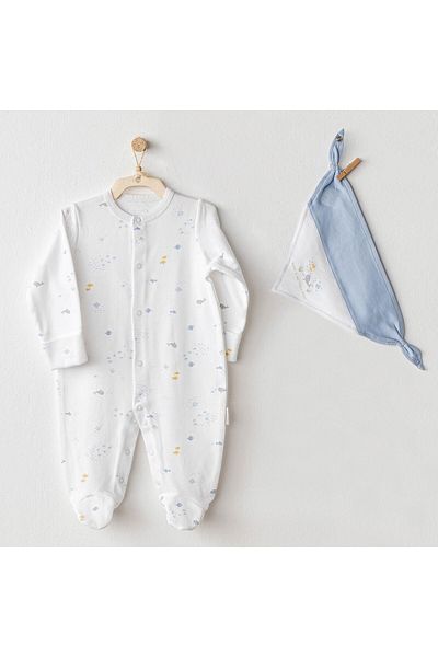 andywawa Baby Boy Jumpsuit Romper Bibs Set (Ac25607)