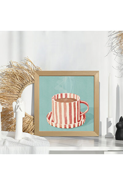 HOMEPACK Tekli Ahşap Çerçeveli Tablo Tek Parça Poster Tablo KTC/029