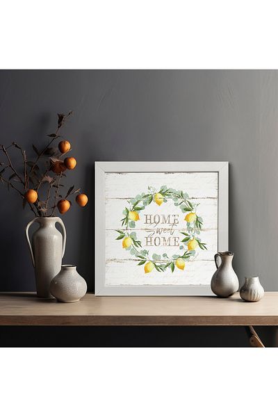 HOMEPACK Single Wooden Framed Painting One Piece Poster Painting Ktc/033