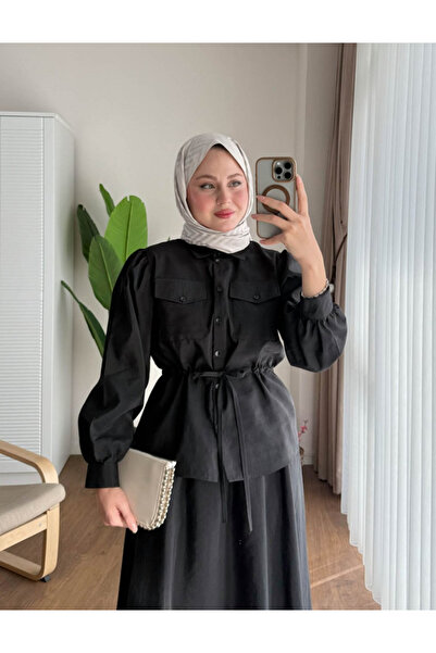 nizzell بدلة تنورة برباط الخصر للسيدات من كوبرا