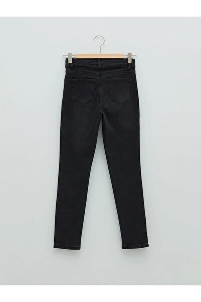 LC Waikiki LCW Kids Siyah Skinny Fit Kız Çocuk Jean Pantolon