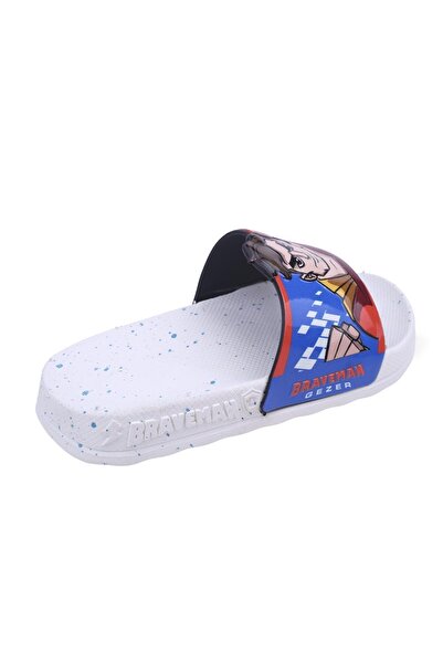 GEZER 13573 Papuci de zi cu zi pentru baie, pentru băiat, pe plajă, la mare, la piscină