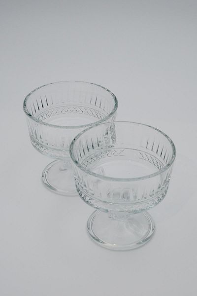 Paşabahçe Elysia 2-Piece Pedestal Ice Cream Bowl 250 Cc