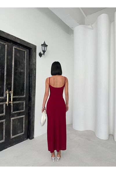 ARK MAĞAZALARI Rochie lungă de damă cu guler Degaje, elegantă și atrăgătoare