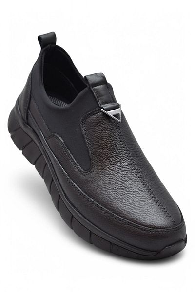 ISPARTALILAR 1453-2 Pantofi de zi cu zi unisex din piele naturală ortopedică completă Bărbați Femei Pantofi cu talpă ușoară din polietilenă
