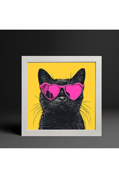 HOMEPACK Single Wooden Framed Painting One Piece Poster Painting Ktc/021