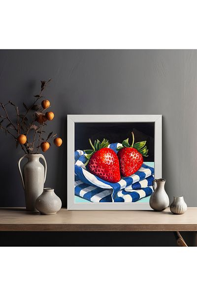 HOMEPACK Single Wooden Framed Painting One Piece Poster Painting Ktc/020