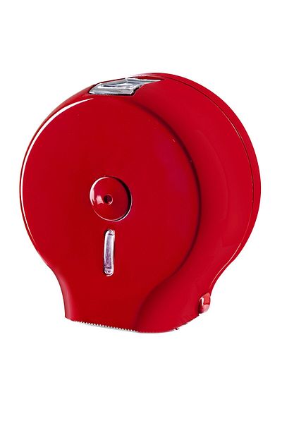 Palex Jumbo Practical Toilet Paper Dispenser Red