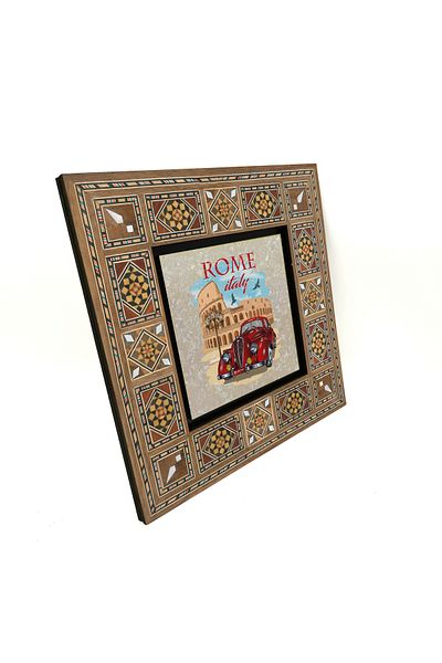 Sadrazam Masă MDF imprimată vizual Roman 20x20 Krg-45