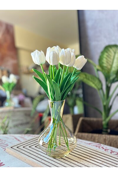 Kalya Concept Dekoratif Bal Rengi Cam Vazo (18x14 cm) Küçük Boy – Modern & Lüks Tasarım