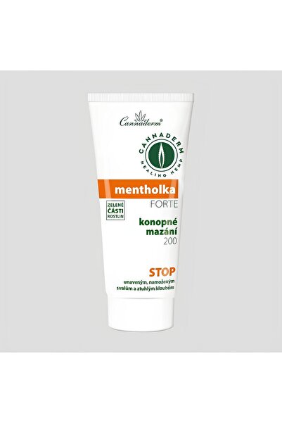 CANNADERM Mentholka Cooling Gel %100 Doğal Kenevir Yağı 200 ml