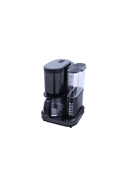 ALSAIF Electric Coffee Maker & Grander 10 Cups, 800w, Black