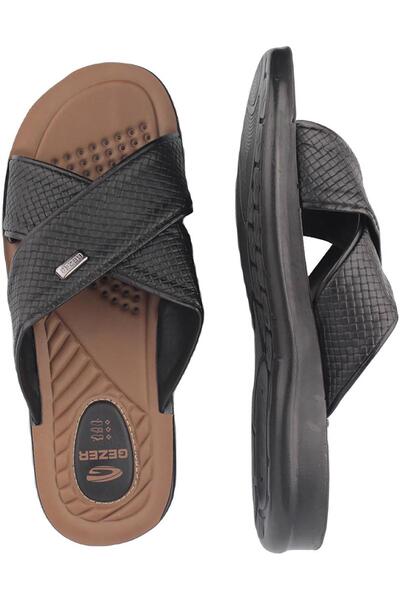 GEZER 12598 Ανδρικές ημερήσιες παντόφλες ανατομικής σόλας