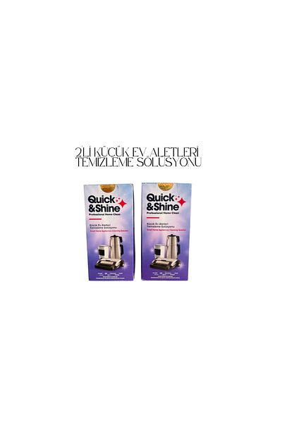 Quick 2-Pack Small Appliances Cleaning Solution