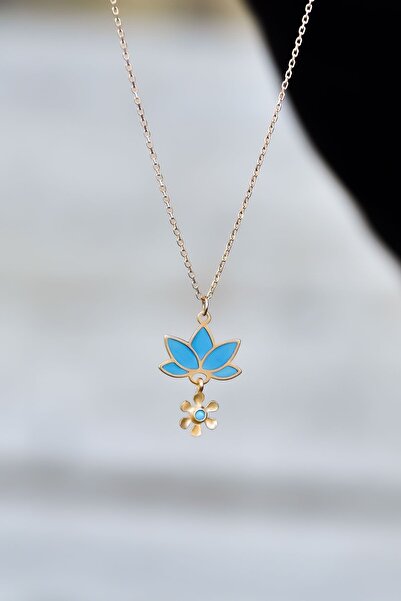 Papatya Silver 925 Ayar Gümüş Gold Kaplama Parlayan Rüya Serisi Tasarım Ebrul...