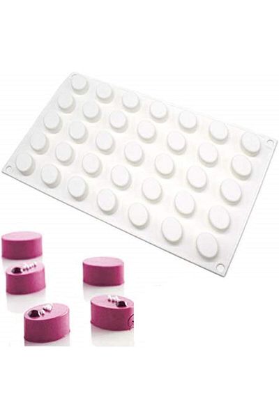 Siliko World Professional Micro Oval Silicone Mold