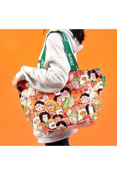 Choice 54x20x35cm Character 1pc Large Capacity Creative Shopping Shoulder Bag For Shopping Party And Kitche