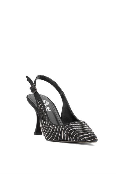 Ayakkabı Fuarı Elit Pm221 K7535C Women's Evening Dress Shoes Black