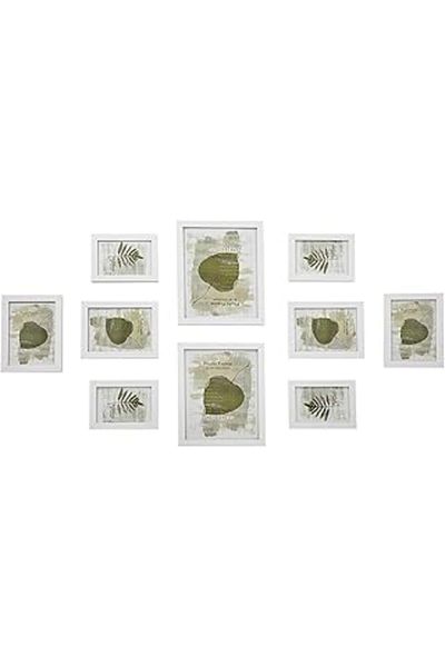 starnewstore Songmics Set of Picture Frames of 10 Photo Frames - 2 Pcs 20 X 25 Cm, 4 Pcs 13 X 18