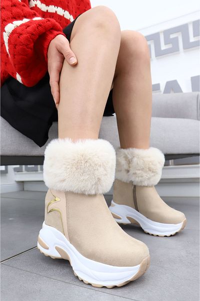 Madam Tarz Castita Padded Sole Sheepskin Boots