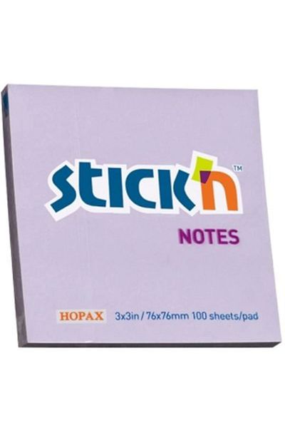 Gıpta Stıckn 76X76 Pastel Lilac Adhesive Note Holder 100 Yp.