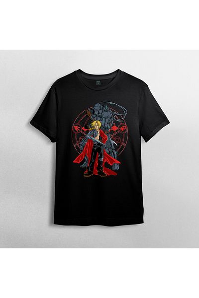 Pixxa Μοντέλα Unisex 100% Cotton Crew Neck και T-Shirt