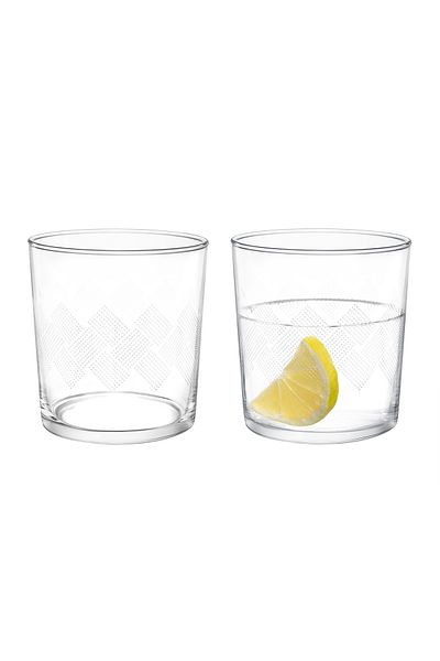 Madame Coco White Rugs Pierretta Set of 4 Water Glasses - 380 ml