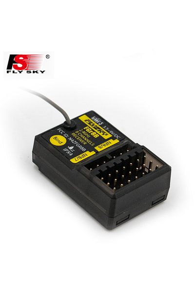Choice FGR8B FLYSKY FGR8B 2.4GHz 8CH Receiver PWM/ PPM/ i-bus Output for AFHDS3 Transmitters RF Modules PL1