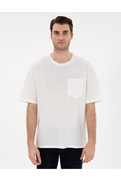 Pierre Cardin Tricou Ecru Comfort Fit basic 50306991-VR019