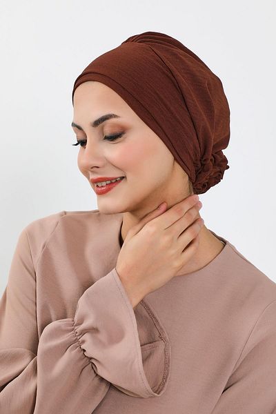 Aisha's Design غطاء رأس ايروبين بتفاصيل وردة، B-53A