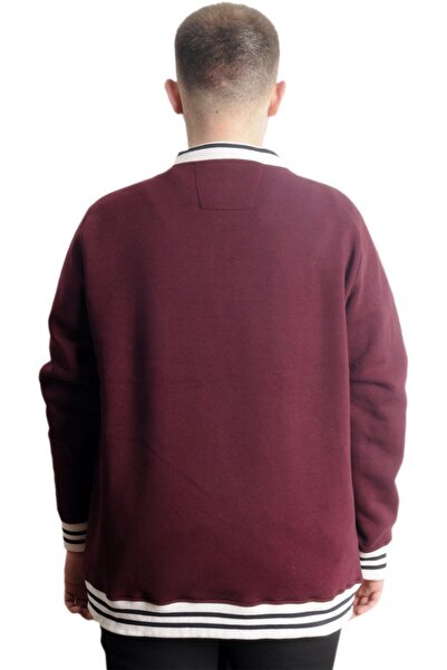 ModeXL Mode XL Великий розмір Чоловічий коледжний плащ Супер 22614 Мурдем