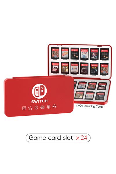 Choice Red DATA FROG Switch Card Holder for Nintendo Switch Chip Storage Box Cover Game Case for Nintendo S