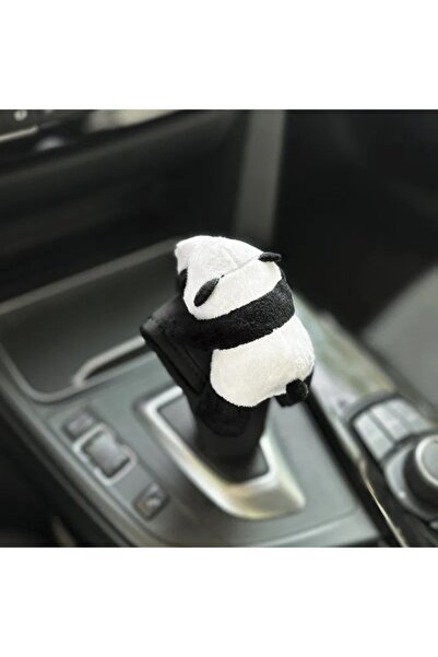 Choice 1pcs Gear sleeve Car Handle Cover Decorated Cartoon Panda Handbrake Cover Roof Armrest Cover Seat Be