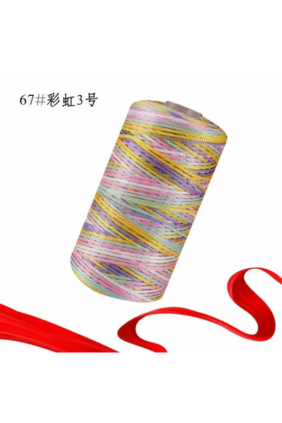 Choice قطعة واحدة من خيوط الكروشيه الصيفية الجديدة 67 بسمك 1.5 مم من القطن ال...