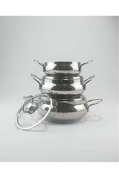 OMS 3-Piece Cookware Set (Spherical-Deep)