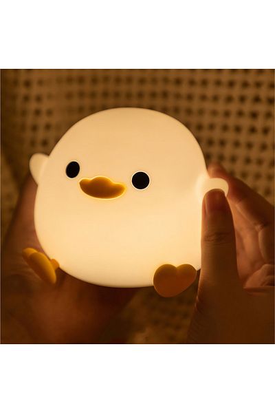 Choice Style A Duck Silicone Night Light For Children With Timer Usb Rechargeable Dimming Touch Lamp Sleepi