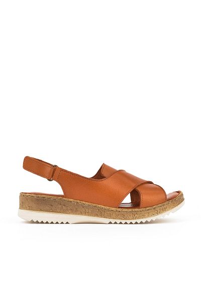 Ziya Sandale de damă din piele naturală 1511051 Z036 Bronz