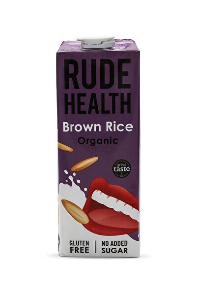 Rude Health Organic Brown Rice Milk - 1 Liter