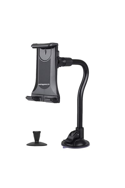 Choice Black Car Tablet Holder Long Arm Suction Cup Mount For Ipad Pro Air 4-13'' Xiaomi Tablet Suv Truck V
