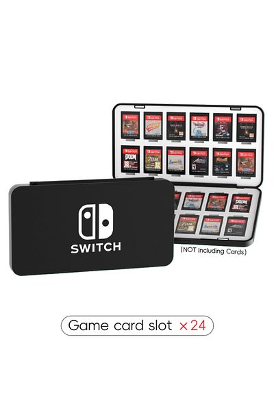 Choice Black DATA FROG Switch Card Holder for Nintendo Switch Chip Storage Box Cover Game Case for Nintendo