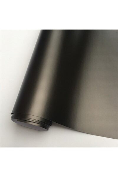 Choice 50X152 سم رمادي غامق متعدد الألوان أحمر أزرق أخضر معدني غير لامع كروم ...