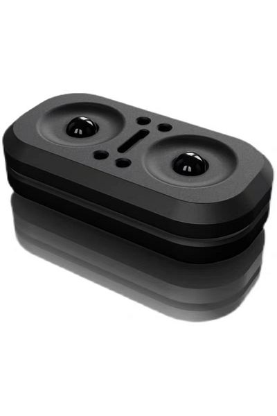Choice black New owl Fidget rotator restless magnetic slider manual rotator metal EDC Fidget toy office des
