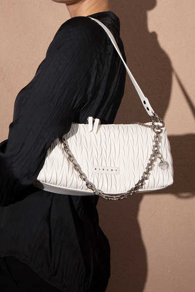 Sisley Geantă albă pentru femei SLY202