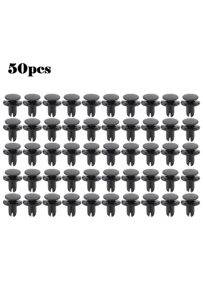 Choice1 50Pcs Car Front Bumper Push Clips Rivets Fastener For Hyundai I30 142...