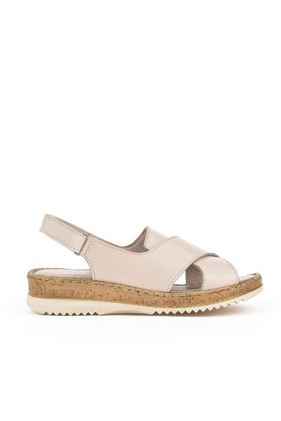 Ziya South Leather Sandals - for Women - Gray - 1511051 Z036