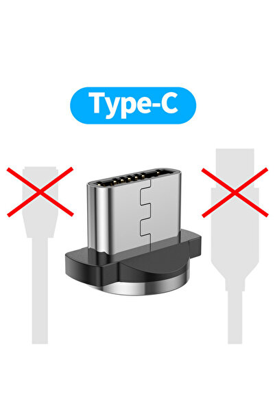 Choice 1 متر فقط لمقبس النوع C كابل مغناطيسي Lovebay كابل USB من النوع C 2.4A...