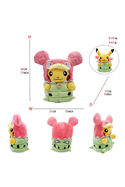 Choice Rayquaza PK Pikachu1 Cos Eevee Pikachu Cosplay ألعاب محشوة Charizard P...
