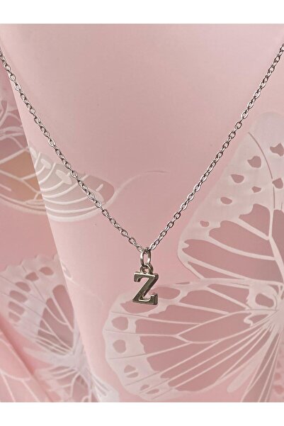bijoux uniques Z Harfli Çelik Kararmaz 316L Zarif Kolye